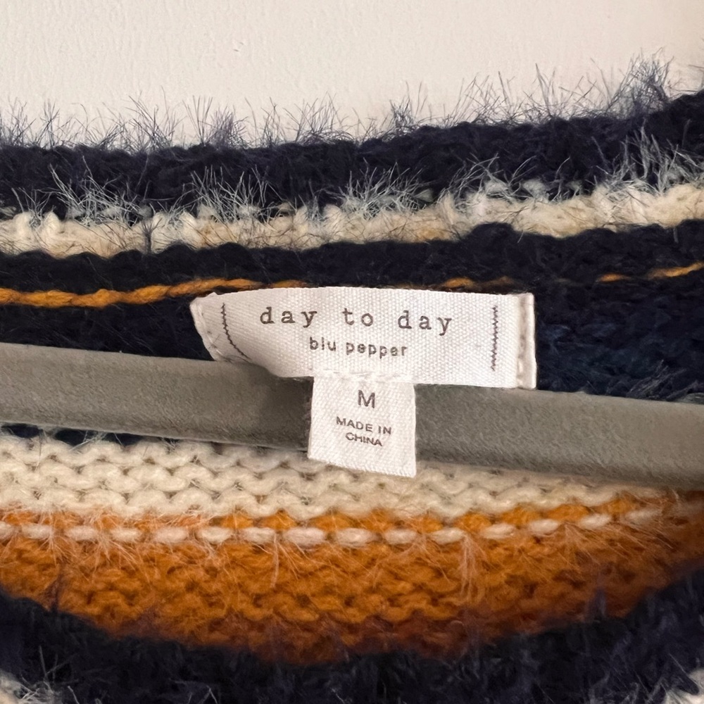 Funky Striped Sweater - Picture 3 of 3